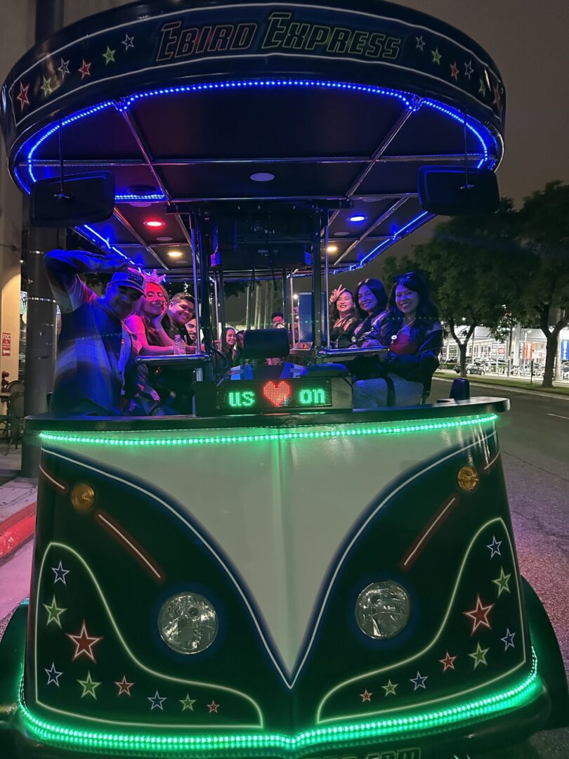 Ladies pedal pub