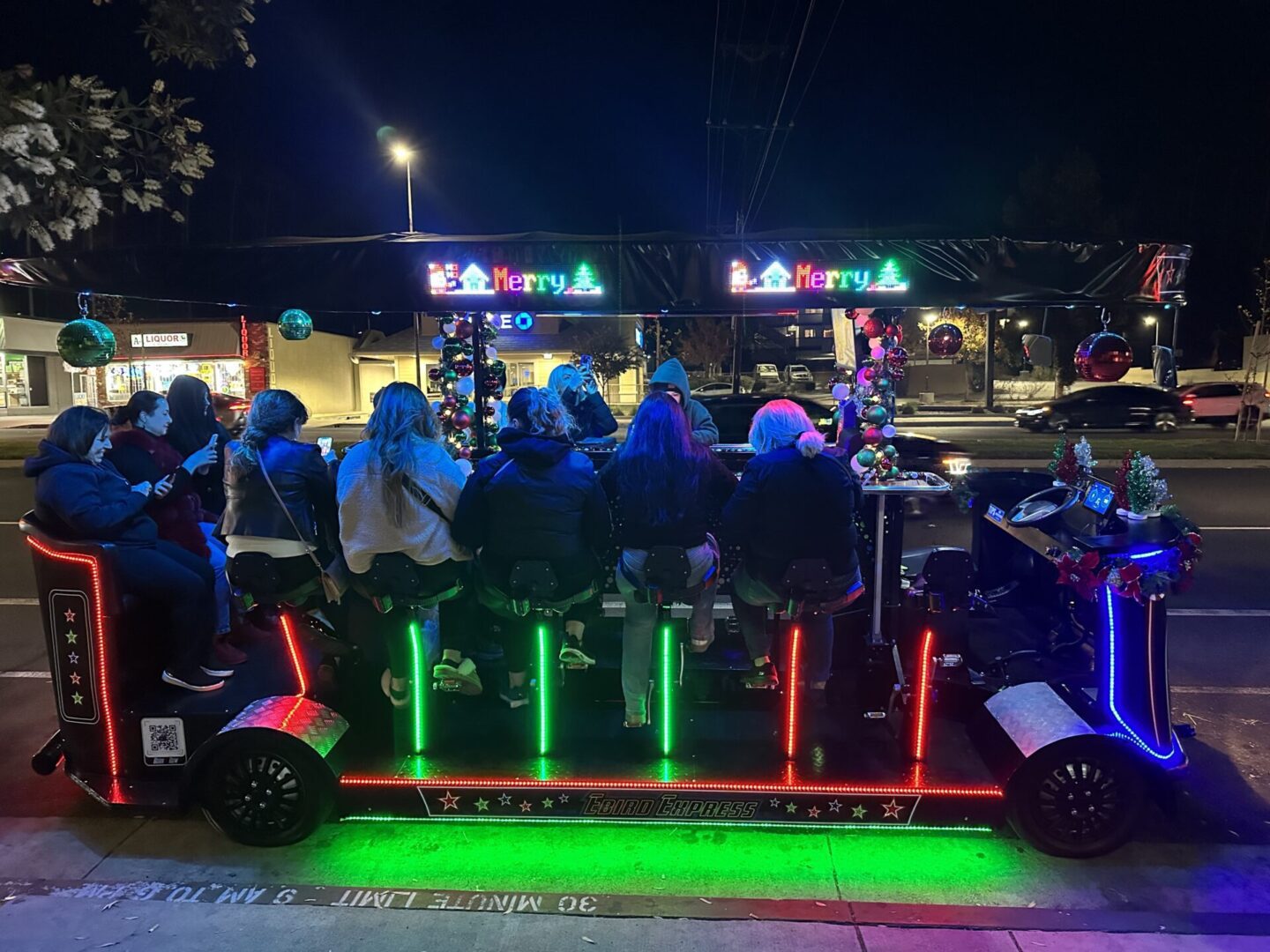 Small wheel party bike